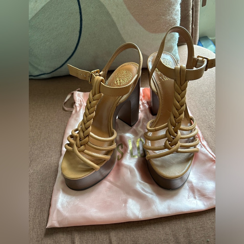 Vince camuto heels, never got to used them only trying them in store Nordstrom